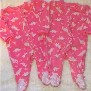 Fleece Carter’s Baby Girls' Dino Sleep 'N Play